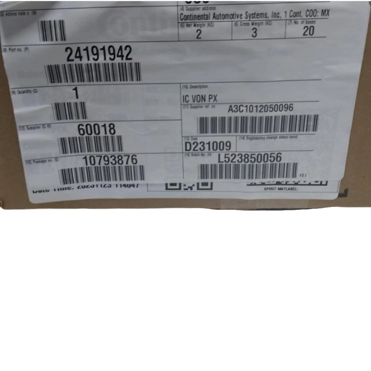 24191942 Genuine Mack Instrument Cluster - Truck To Trailer