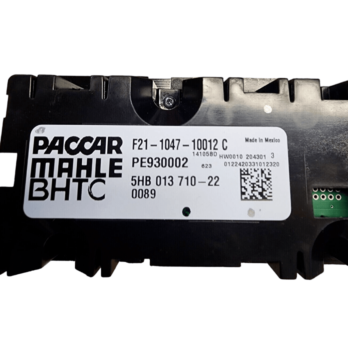 F21-1047-10012 Genuine Paccar HVAC Control Module - Truck To Trailer