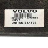 20536505 Genuine Volvo Chassis Fairing