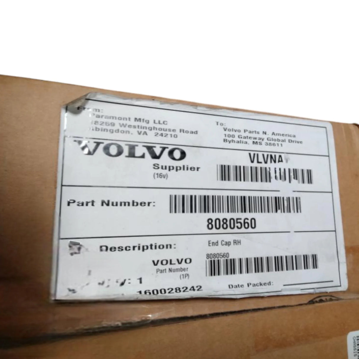 8080560 Genuine Mack Chassis Fairing - Truck To Trailer