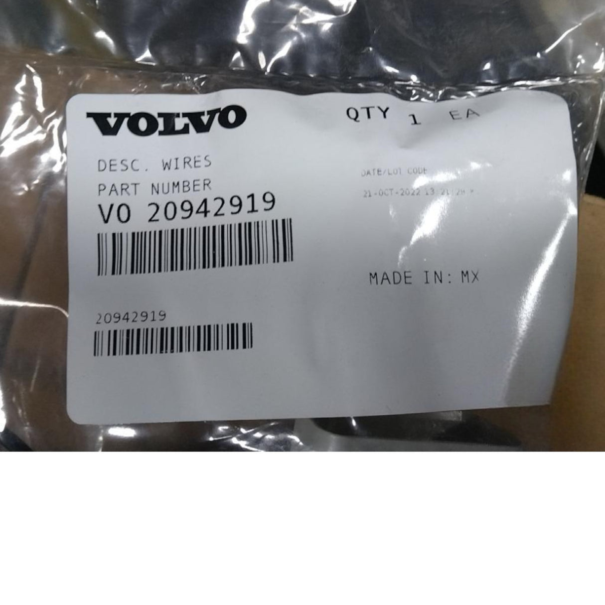 20942919 Genuine Volvo Wires