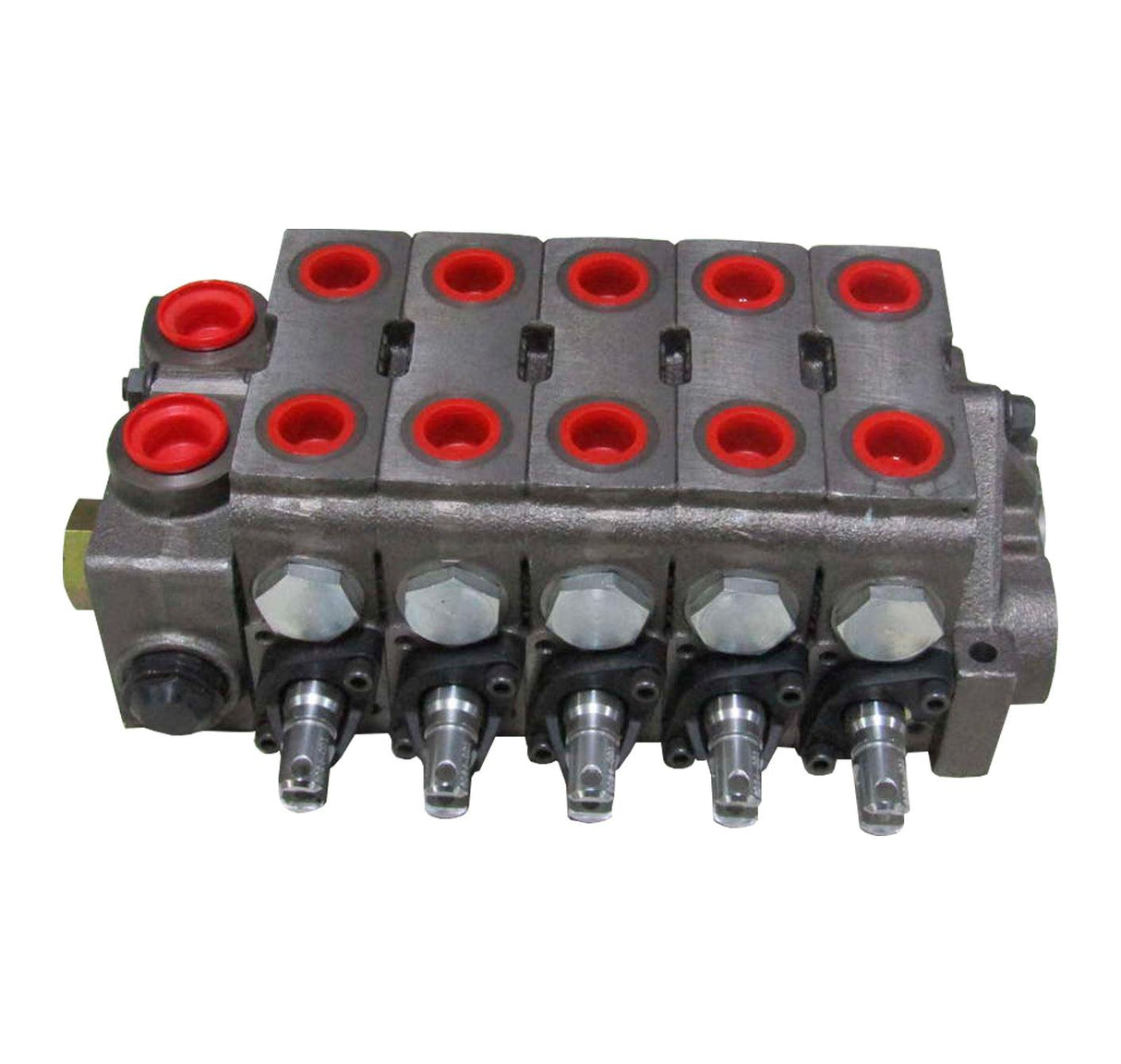 H1222-3875 Parker 5 Spool V20P Gresen Directional Hydraulic Control Valve - Truck To Trailer