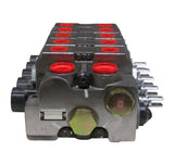 H1222-3875 Parker 5 Spool V20P Gresen Directional Hydraulic Control Valve - Truck To Trailer