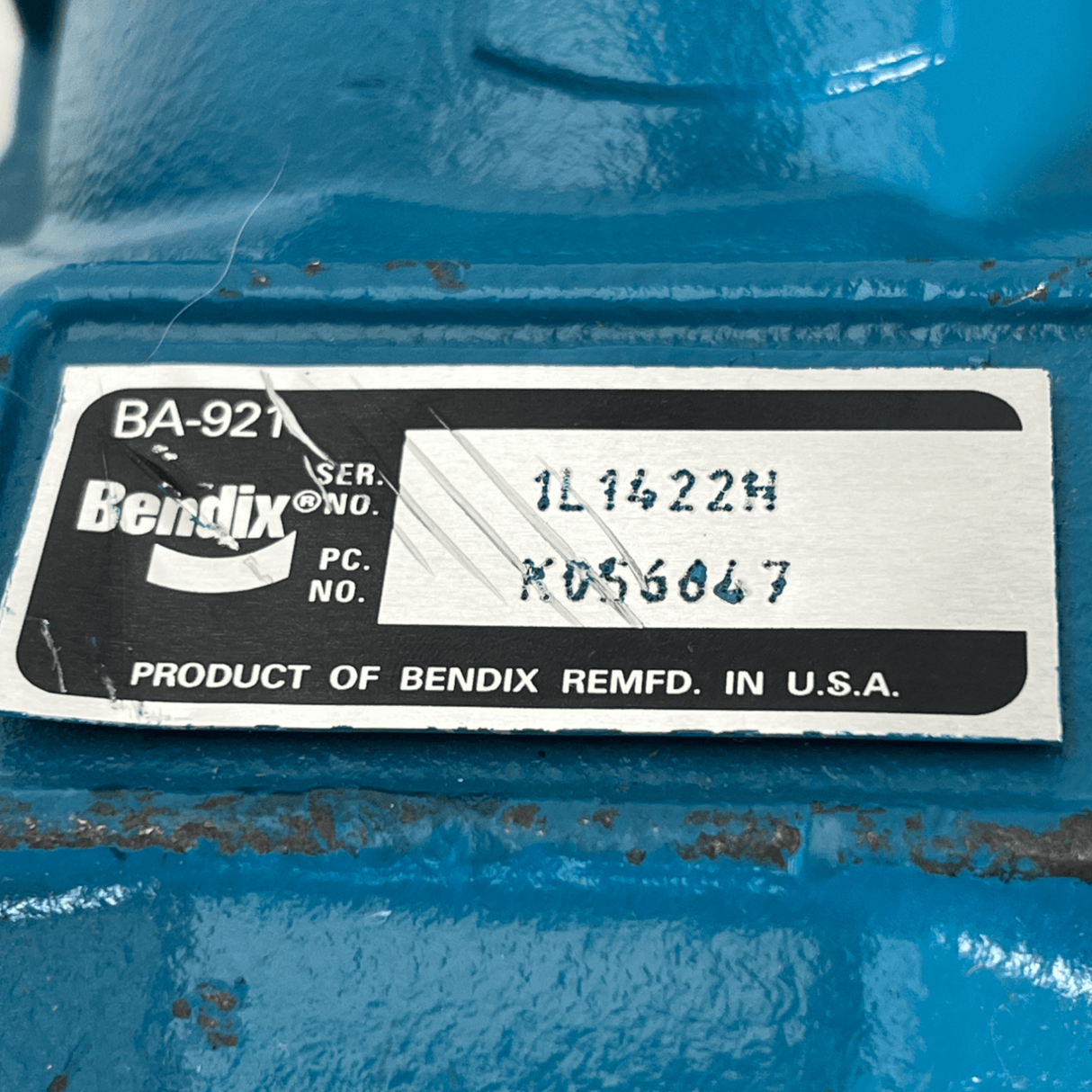 K056647 Genuine Bendix Air Compressor Ba-921 For Caterpilar C11/C13 - Truck To Trailer