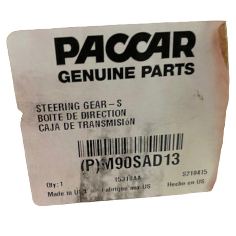 M90SAD13 Genuine Paccar Steering Gear - Truck To Trailer