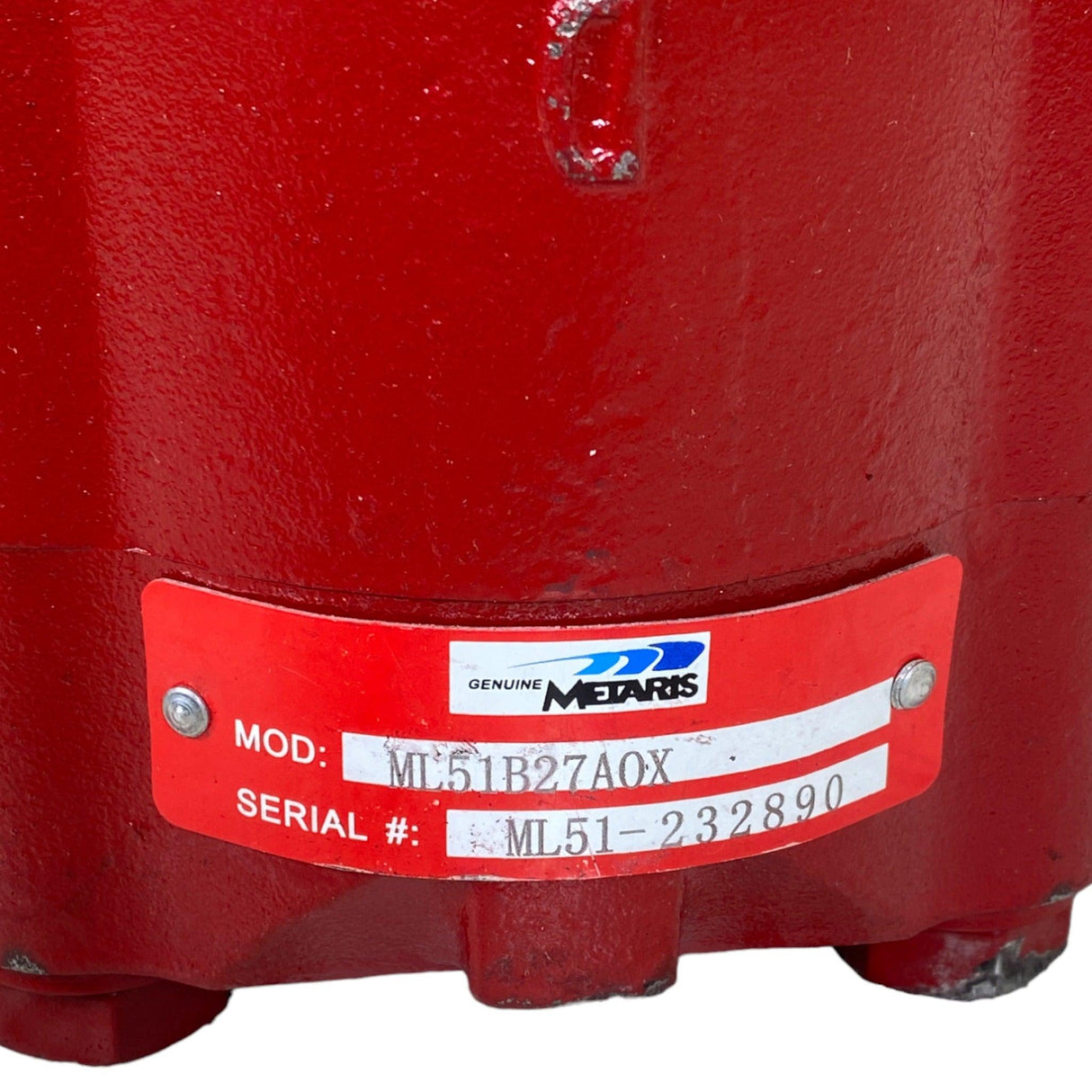 ML51B27AOX Genuine Metaris Hydraulic Pump - Truck To Trailer