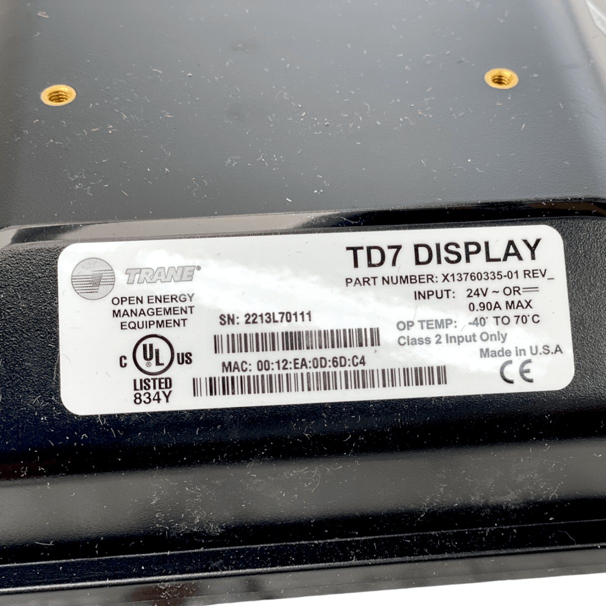 Mod02947 Oem Trane Td7 Display Module - Truck To Trailer