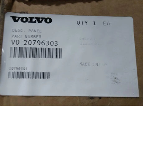 20796303 Genuine Mack Panel - Truck To Trailer