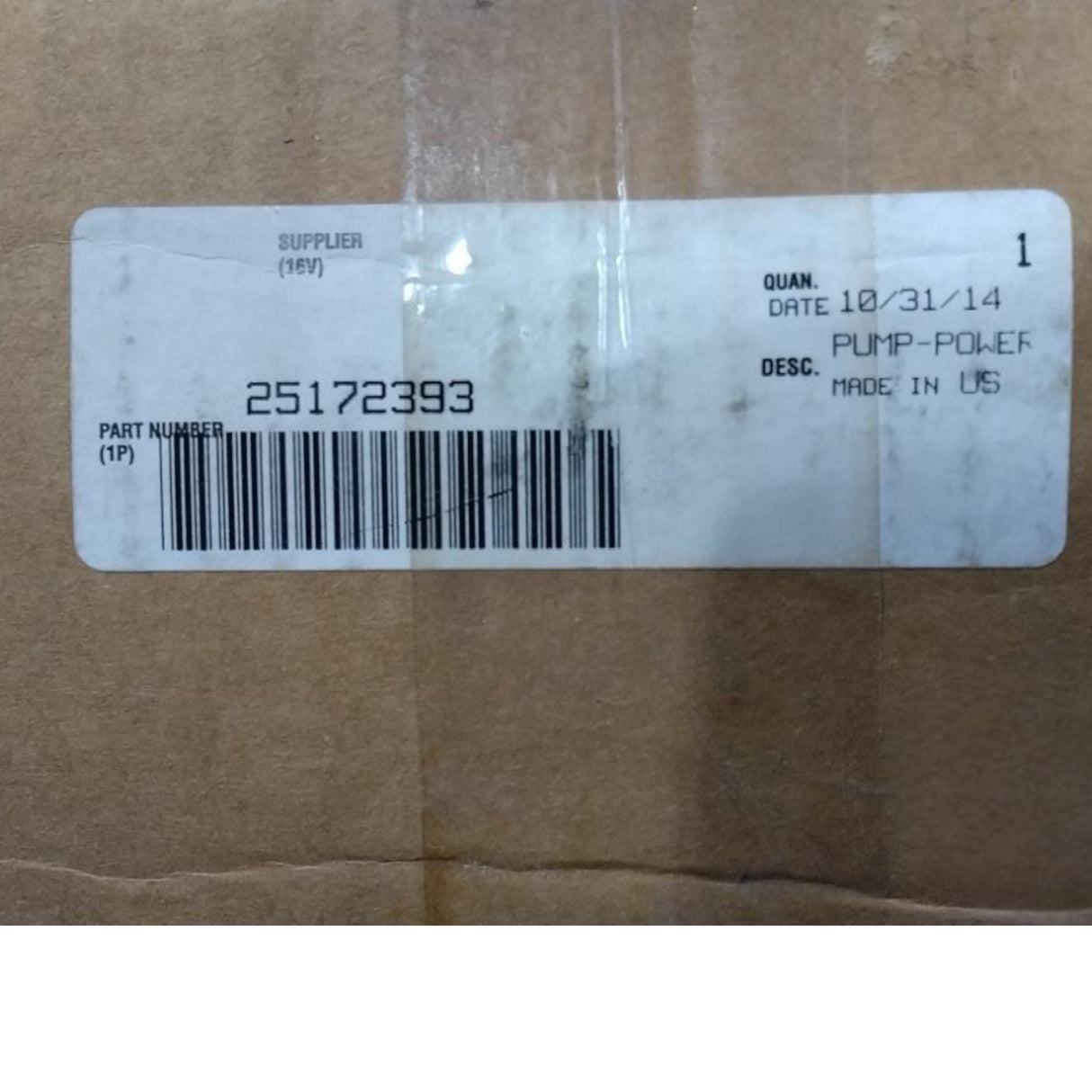 25172393 Genuine Mack Pump