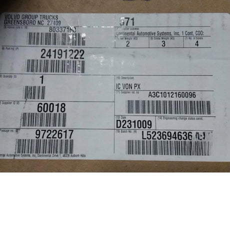 24191222 Genuine Mack Instrument Cluster - Truck To Trailer