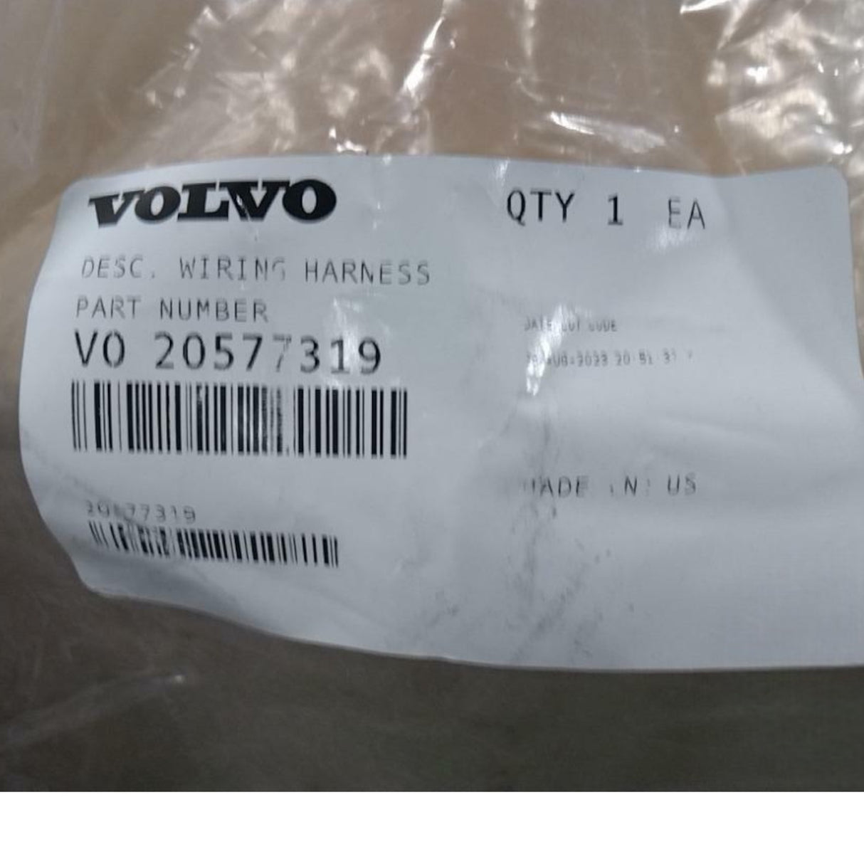 20577319 Genuine Volvo Wiring Harness