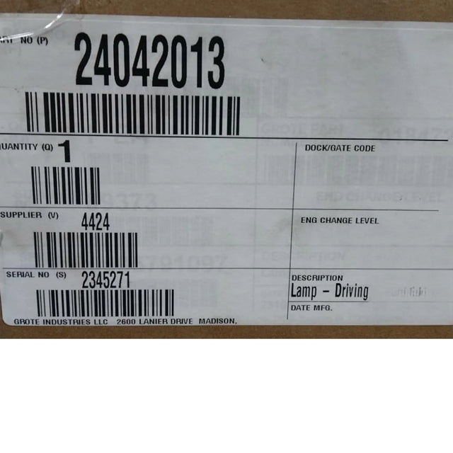 24042013 Genuine Mack Headlamp - Truck To Trailer