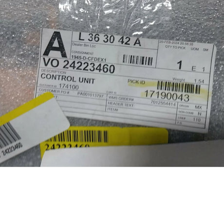 24223460 Genuine Mack Control Unit - Truck To Trailer