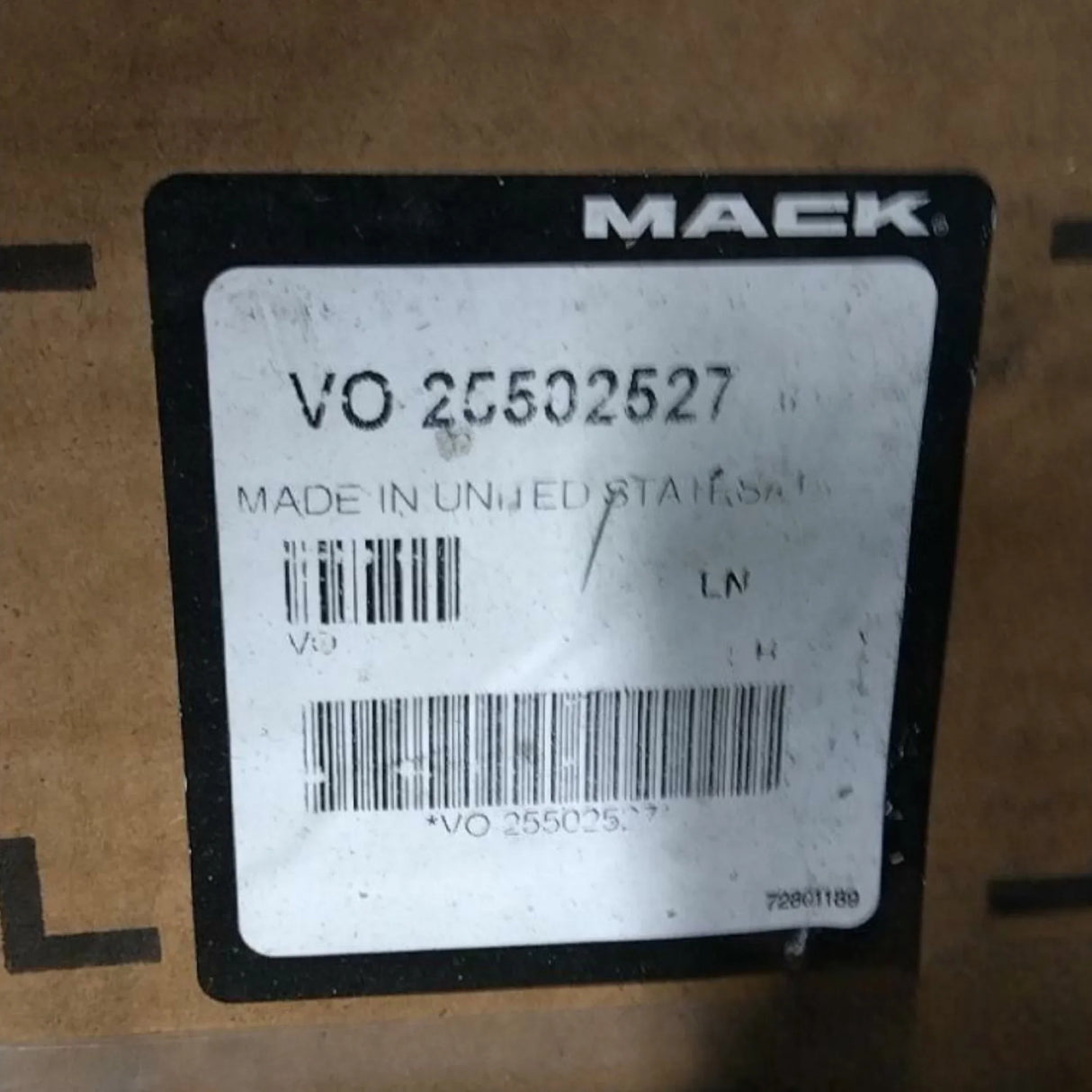25502527 Genuine Mack Casing Half - Truck To Trailer