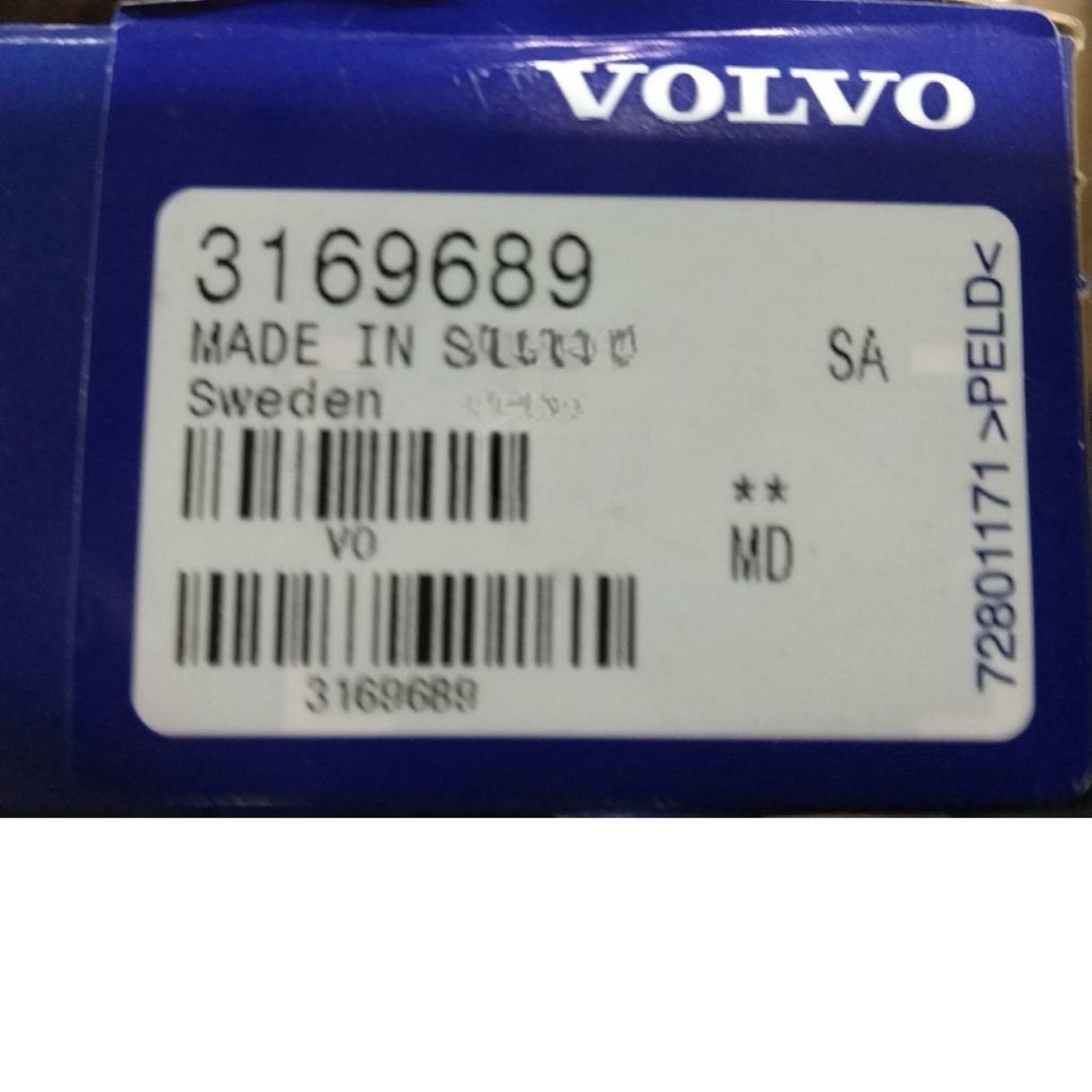 3169689 Genuine Volvo Relief Valve