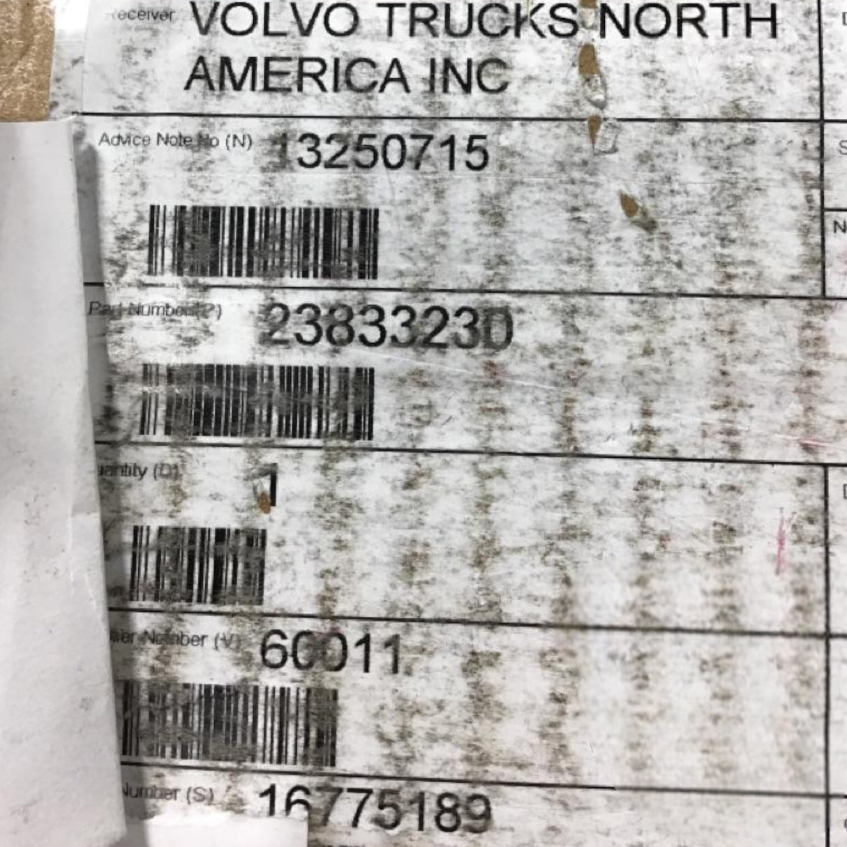 23833230 Genuine Mack Disc Wheel