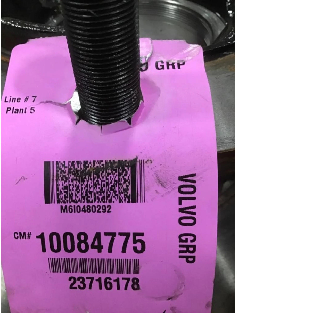 23716178 Genuine Mack Hub - Truck To Trailer