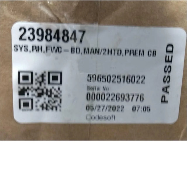 23984847 Genuine Volvo Mirror - Truck To Trailer