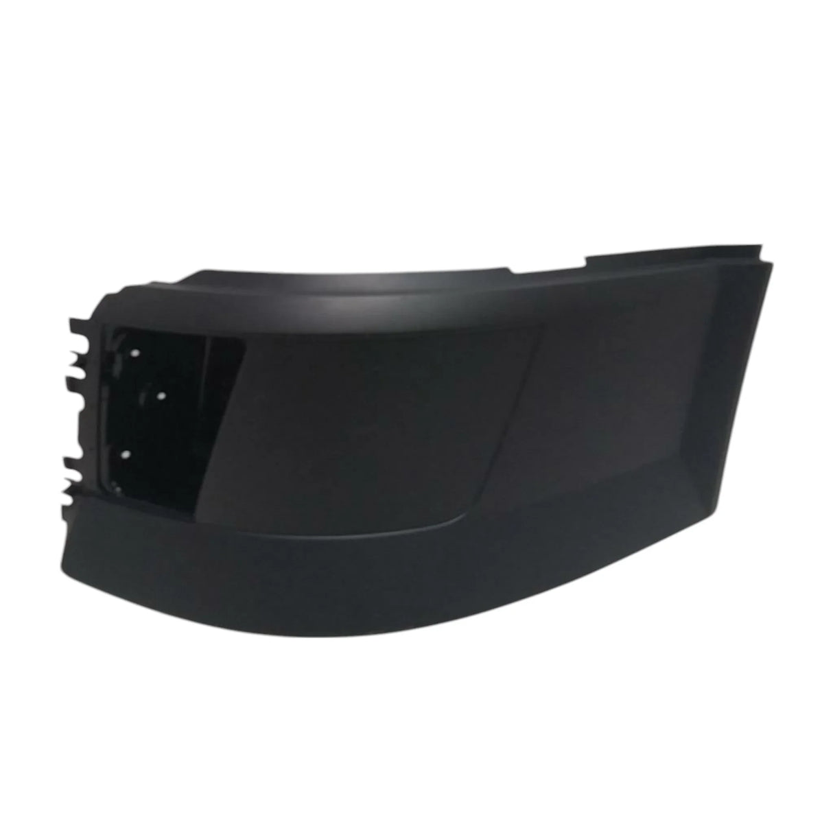 82721510 Genuine Mack Front Bumper Left Side Extension Black - Truck To Trailer