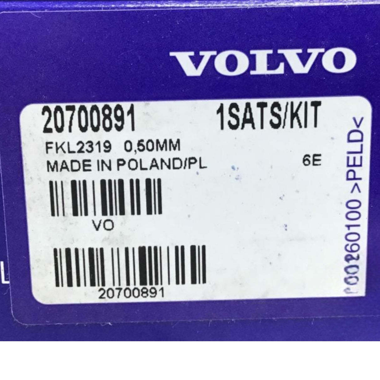 20700891 Genuine Volvo Main Bearing Kit