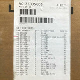 23035605 Genuine Volvo De-Carbonizing Kit - Truck To Trailer