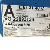 22893136 Genuine Volvo Charge Air Pipe