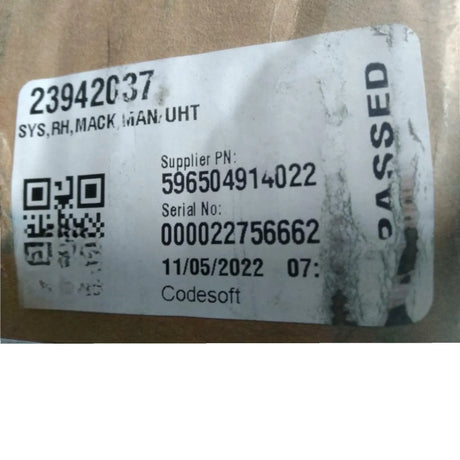 23942037 Genuine Mack Mirror - Truck To Trailer