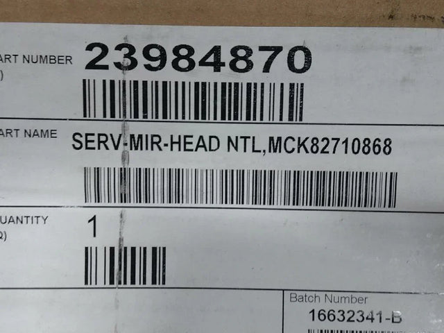 23984870 Genuine Mack Door Mirror - Truck To Trailer