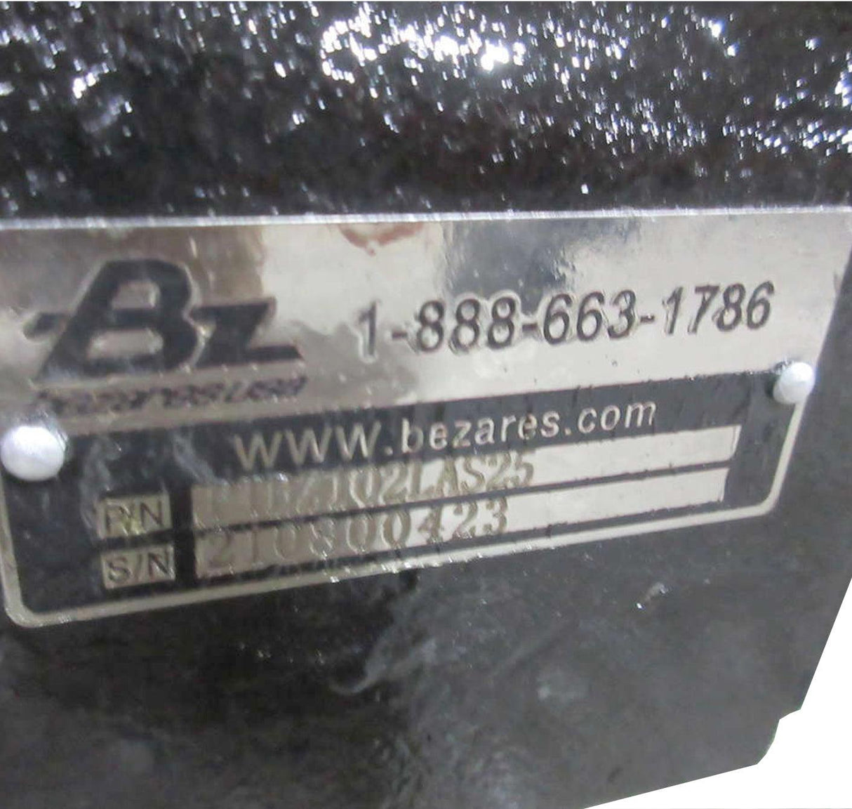 PTBZ102LAS25 Genuine Bezares Air Shift Dump Pump - Truck To Trailer