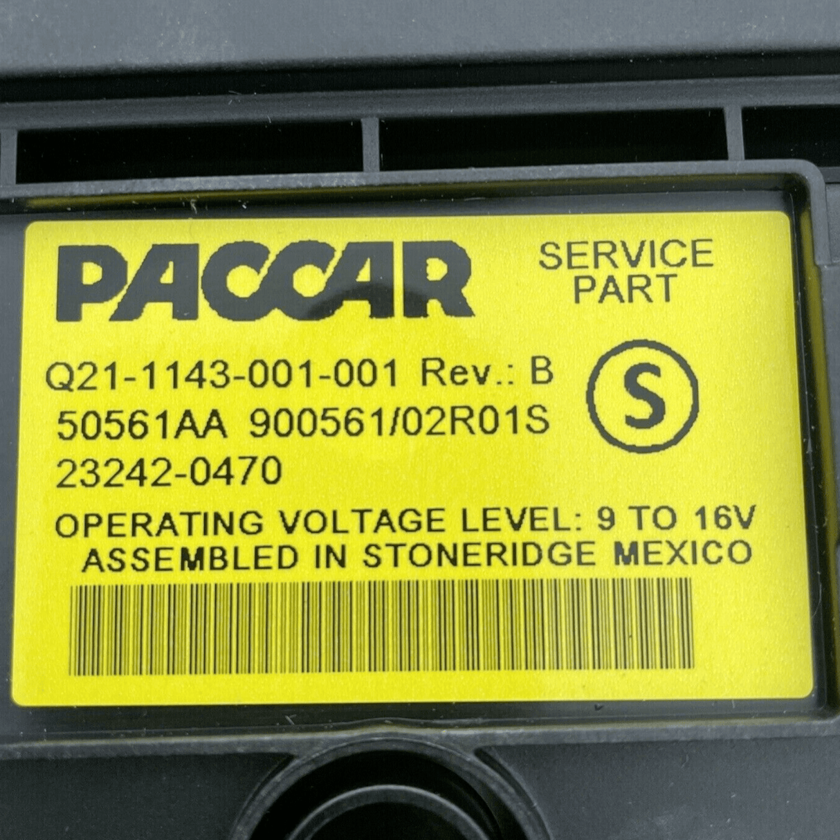 MAX80%OFF/セール開催中 Q21-1143-001-001 Genuine Paccar Chassis Control Module Exhaust&Emissions