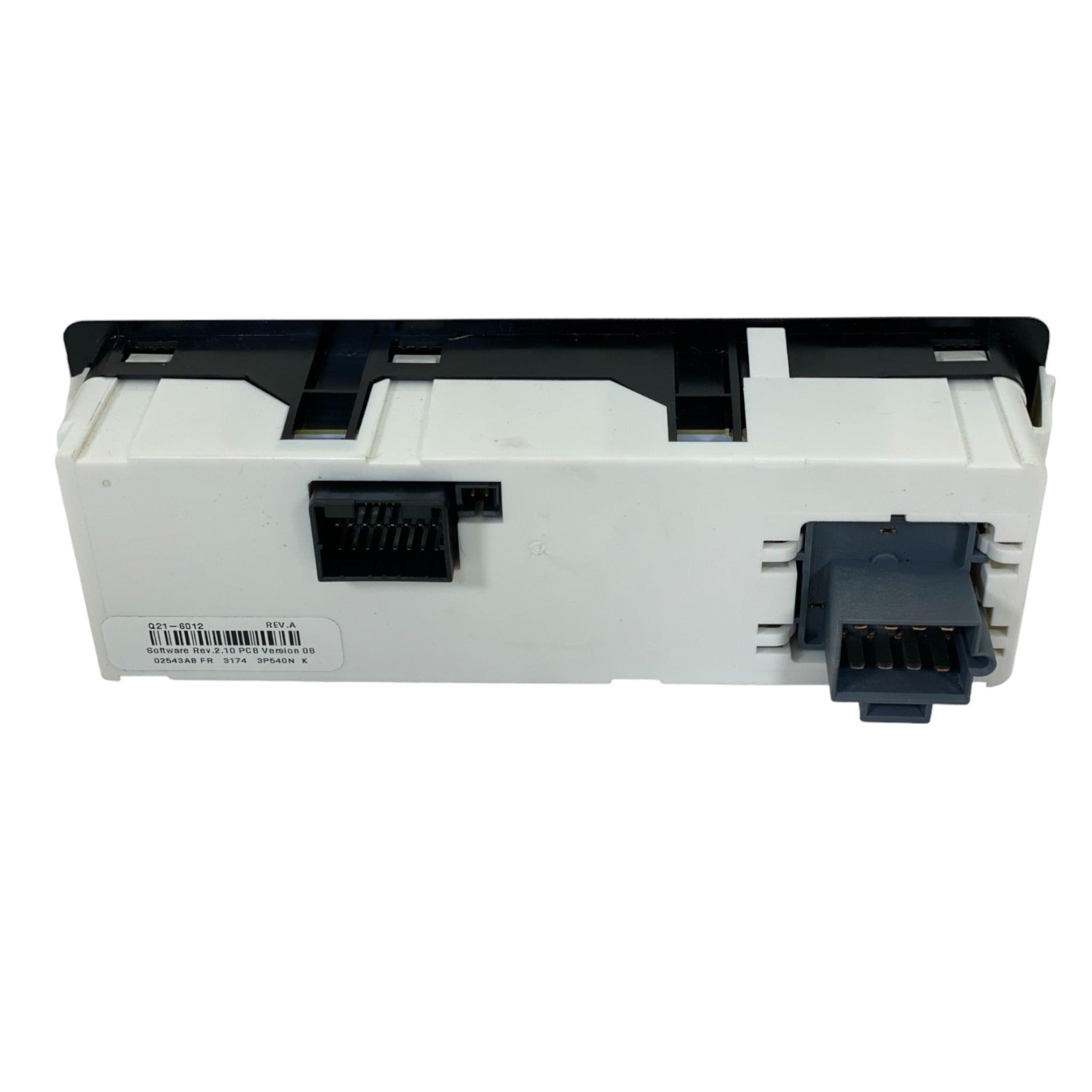 Q21-6012 Genuine Paccar Hvac Control Temperature Panel