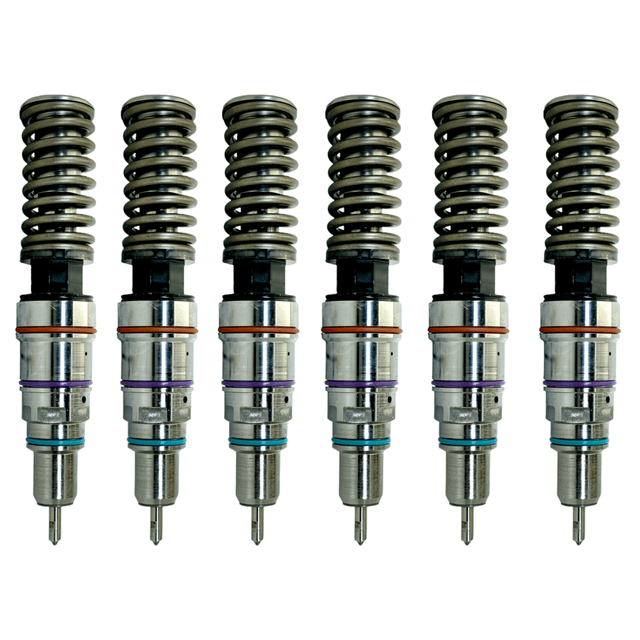 R414703003 Genuine Detroit Diesel Fuel Injectors Set Of Six Series 60 - Truck To Trailer