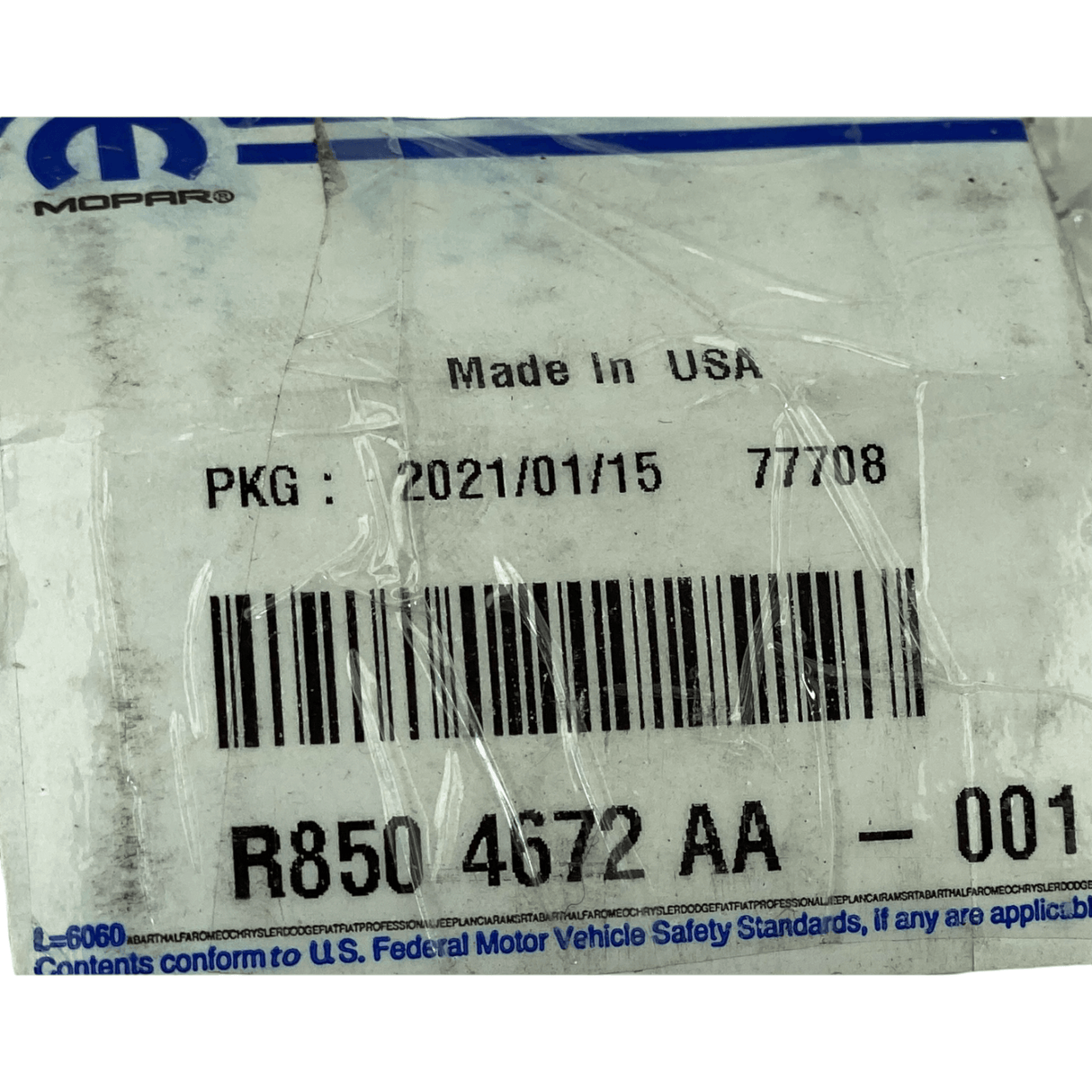 R8504672AA Genuine Mopar Fuel Injector - Truck To Trailer