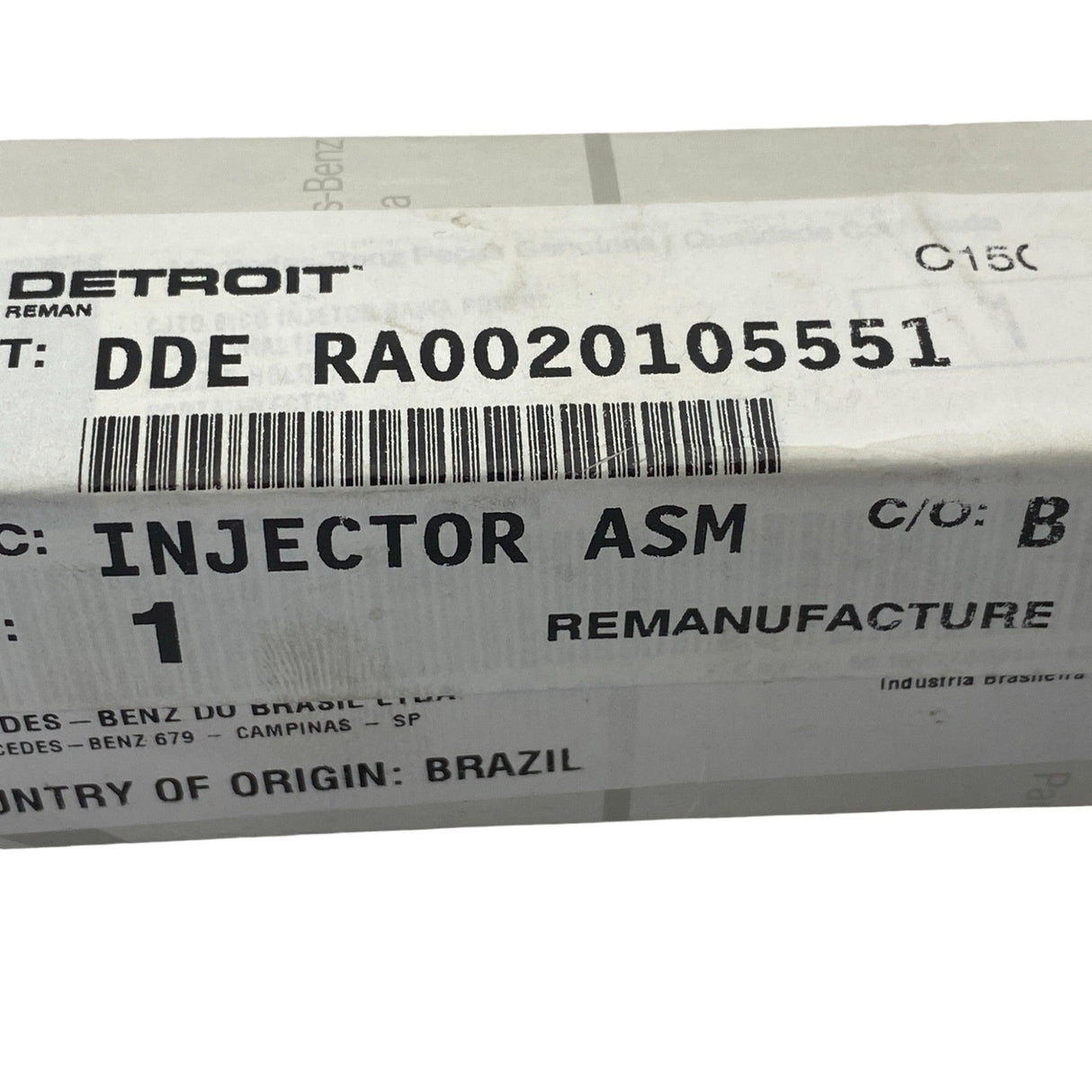 RA0020105551 Genuine Detroit Diesel Fuel Injector.