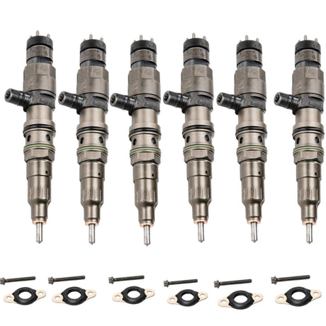 Ra4600701387 Oem Detroit Diesel Fuel Injector Kit Set Of Six For Dd15/Dd16.
