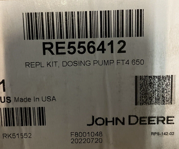 RE556412 Genuine John Deere DEF Dosing Unit Pump