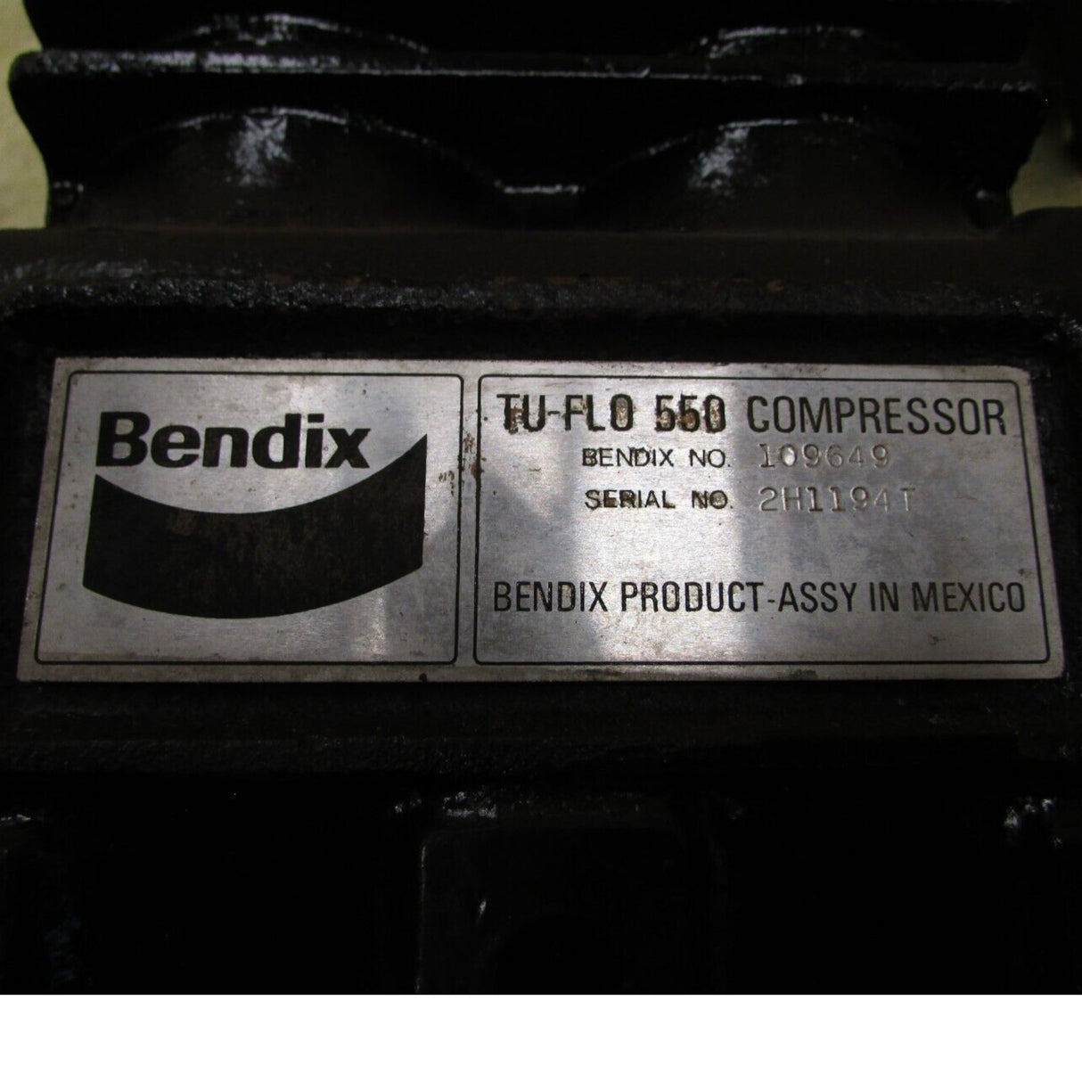 109653X Genuine Bendix Air Compressor TF-550