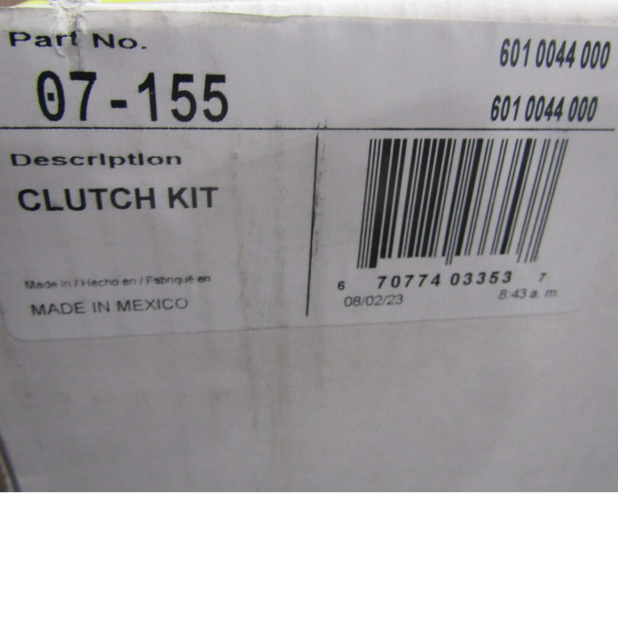 07-155 Genuine Luk Clutch Kit