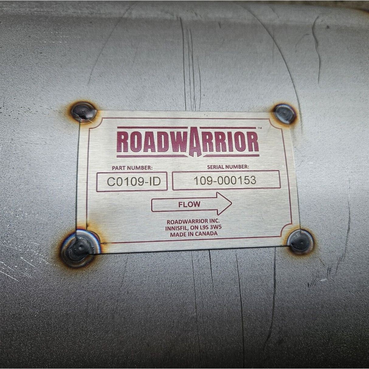 C0109-ID Roadwarrior DOC Diesel Oxidation Catalyst For Cummins