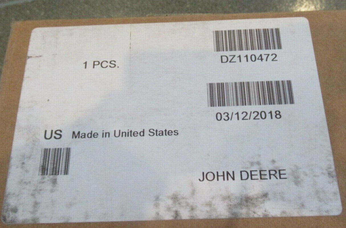 DZ110472 Genuine John Deere Def Tank Header Gen 2 Truck To Trailer