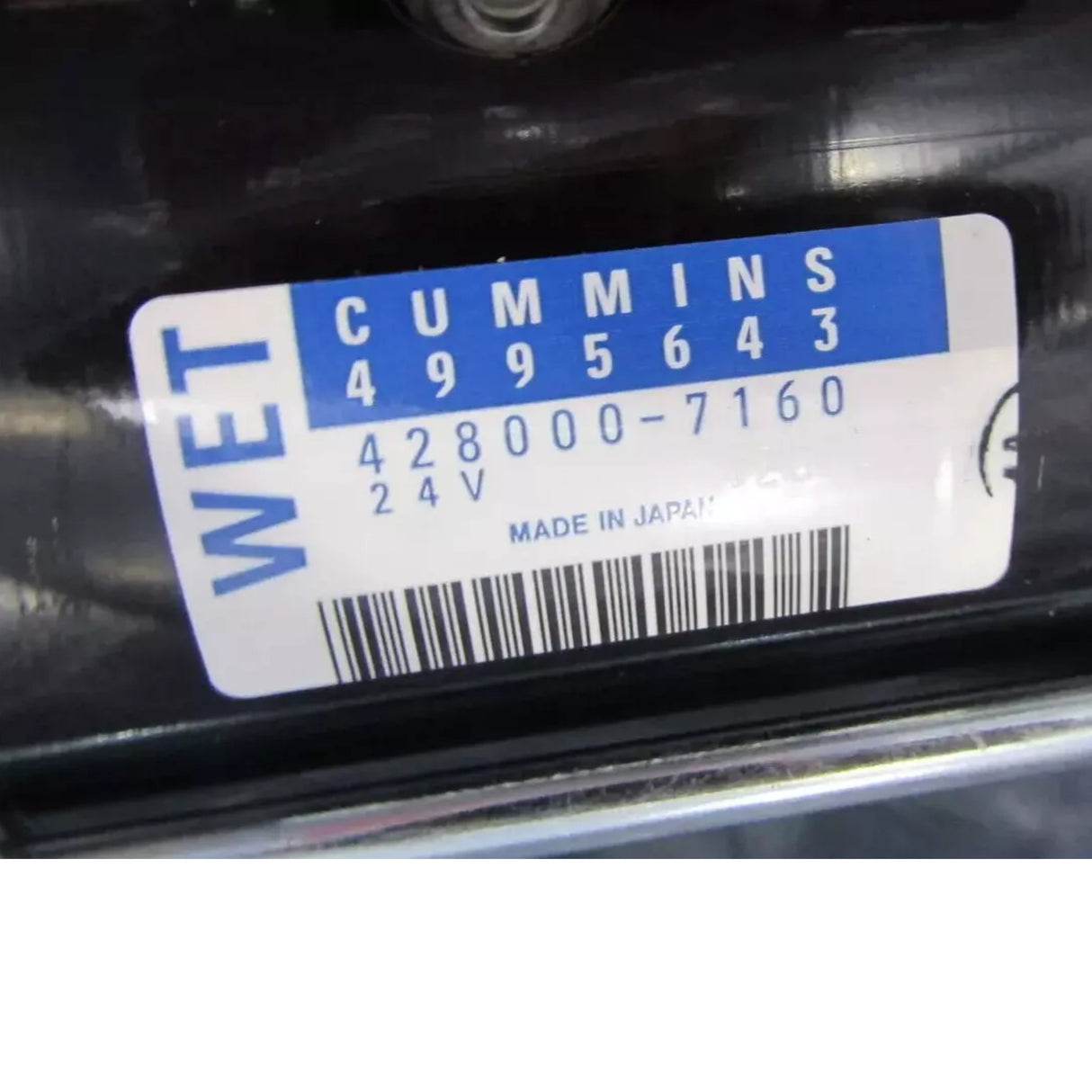 4995643 Genuine Cummins Starter Motor 12V