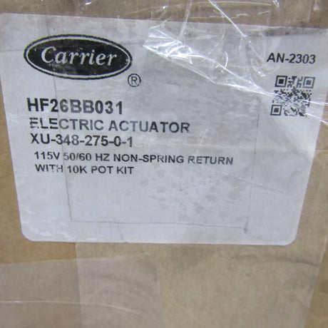 HF26BB031 Genuine Carrier Actuator Motor