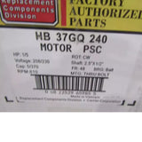 HB37GQ240 Genuine Carrier Fan Motor