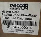 SR2000019 Genuine Paccar HVAC Heater Core