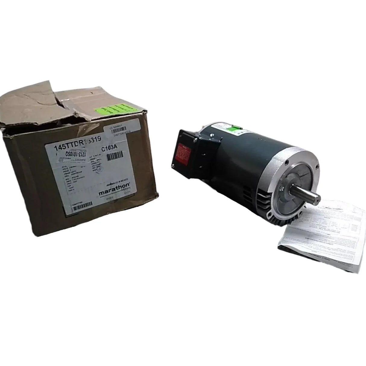 145TTDR16319 Marathon Motors General Purpose Motor 3 HP 3510 RPM 230/460VAC - Truck To Trailer