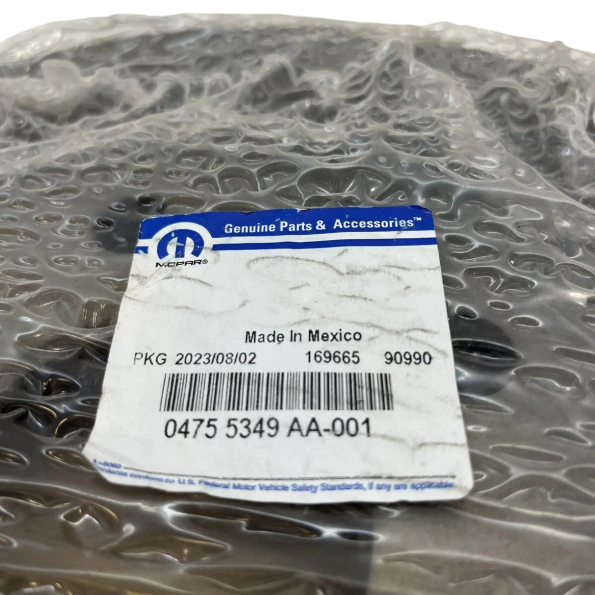04755349AA Genuine Mopar Disc Brake Rotor - Truck To Trailer