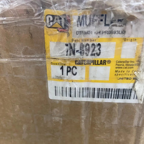 7N-8923 CAT Muffler A - Truck To Trailer