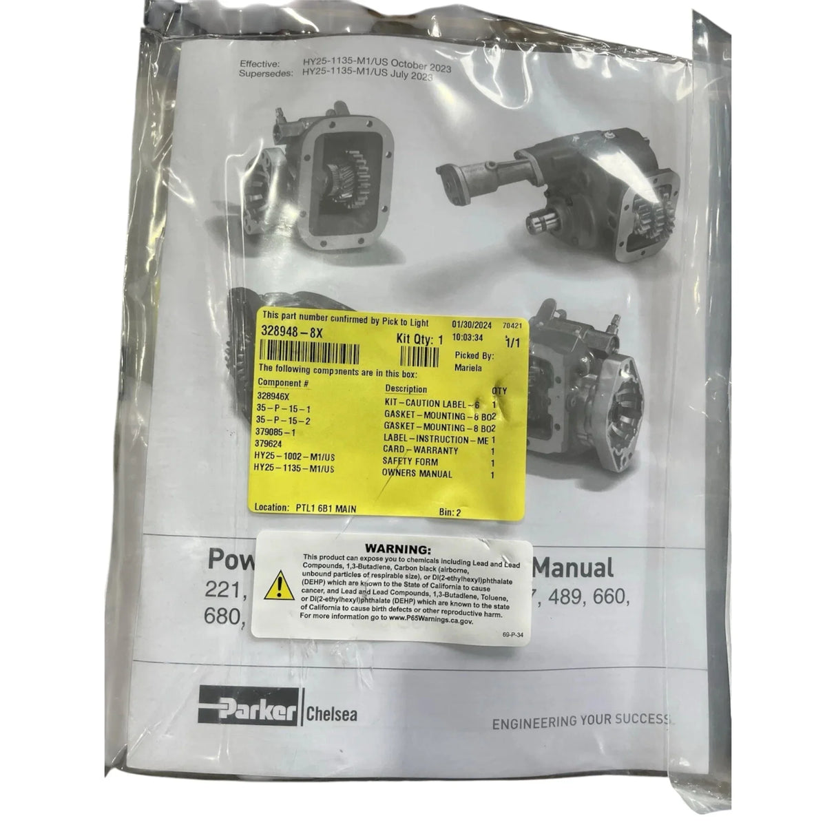 489DQMAX-56RK Genuine Chelsea PTO Assembly - Truck To Trailer