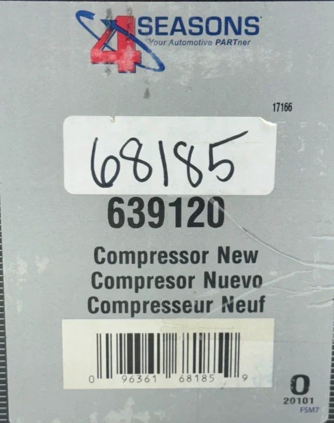 58129 Four Seasons A/C Compressor - Truck To Trailer