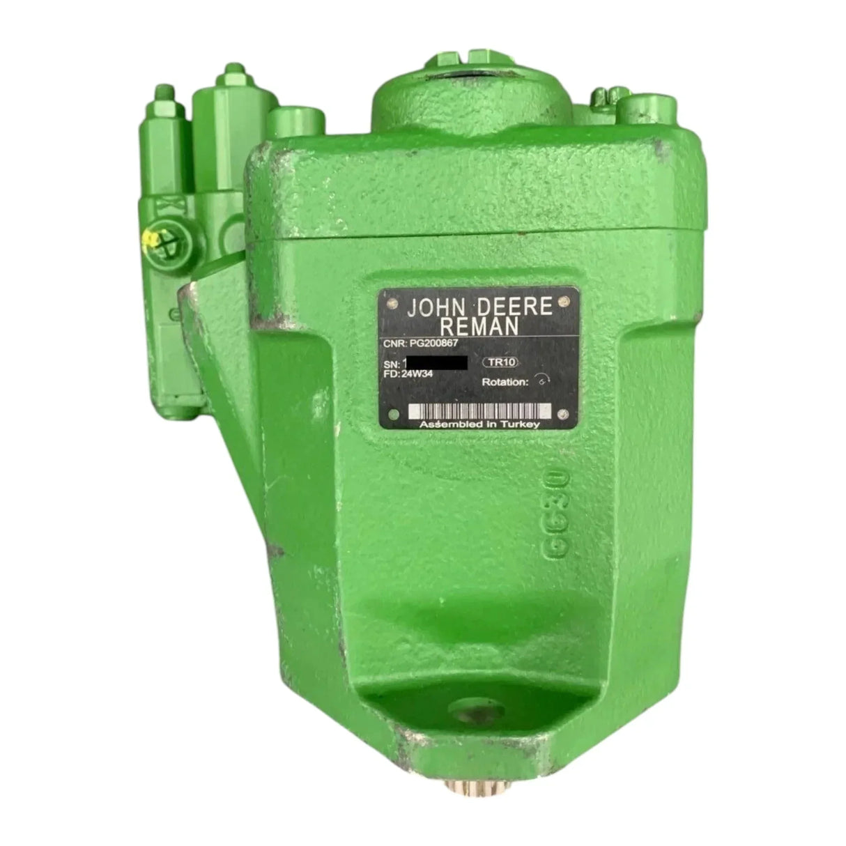 AL166639 Genuine John Deere Hydraulic Pump - Truck To Trailer